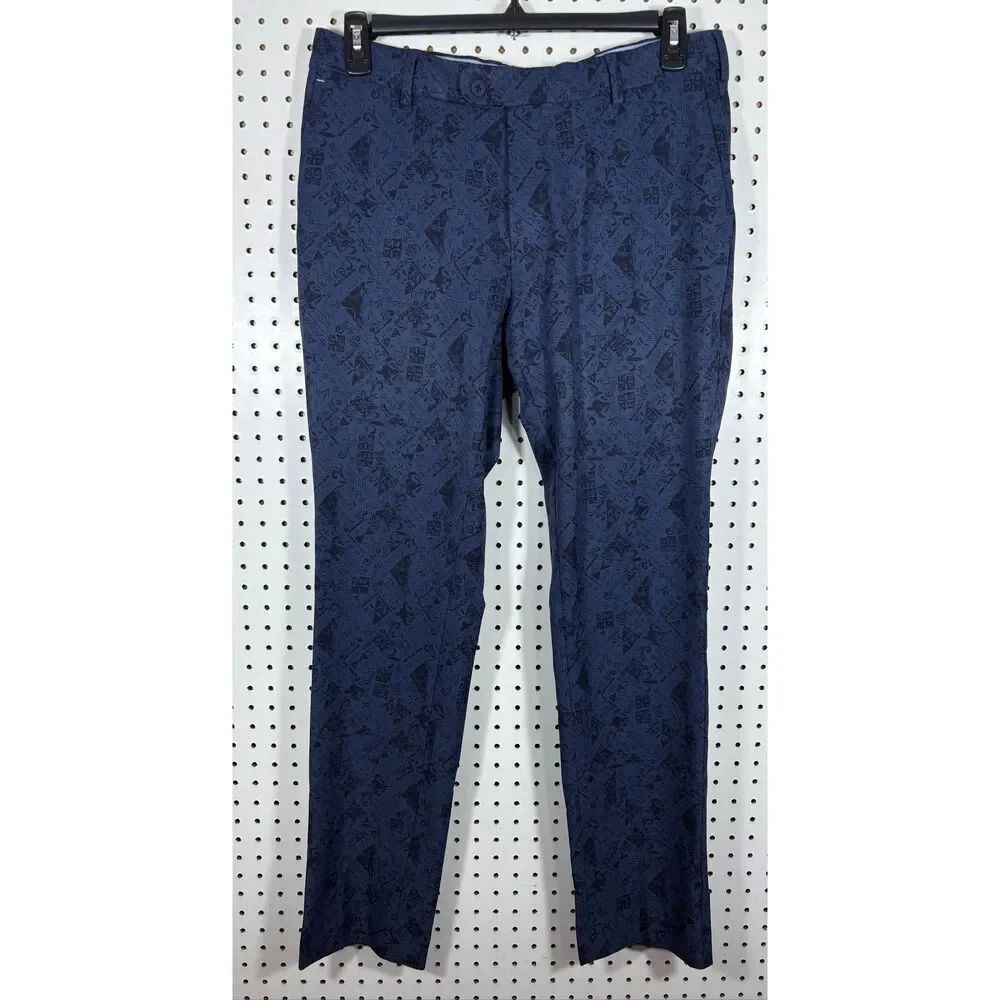 Peter Millar golf surge printed pants size 34x32